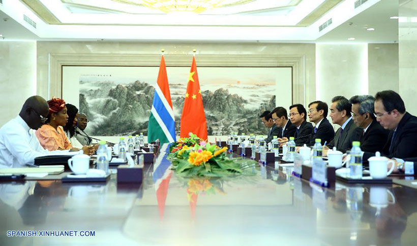 China e Gambia reestabelecem rela??es diplomáticas