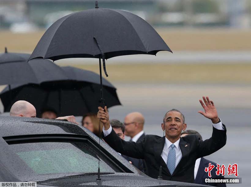 Obama chega a Cuba e inaugura nova era nas rela??es entre os dois lados