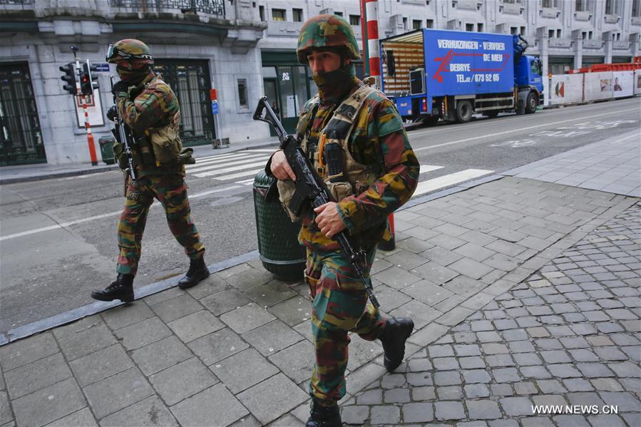 Bélgica refor?a seguran?a depois dos ataques terroristas