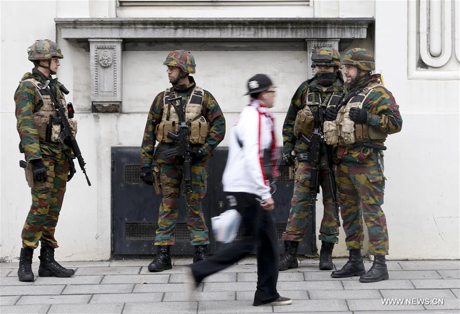 Bélgica refor?a seguran?a depois dos ataques terroristas