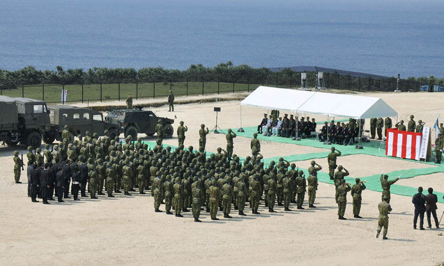 For?as de autodefesa japonesas instalam radar nas proximidades das ilhas Diaoyu