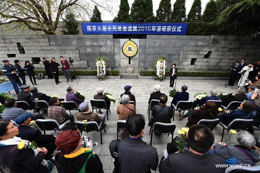Nanjing realiza cerim?nia em memória das vítimas do Massacre