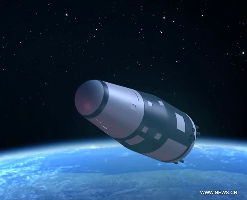 China lan?a satélite SJ-10 de explora??o científica no espa?o