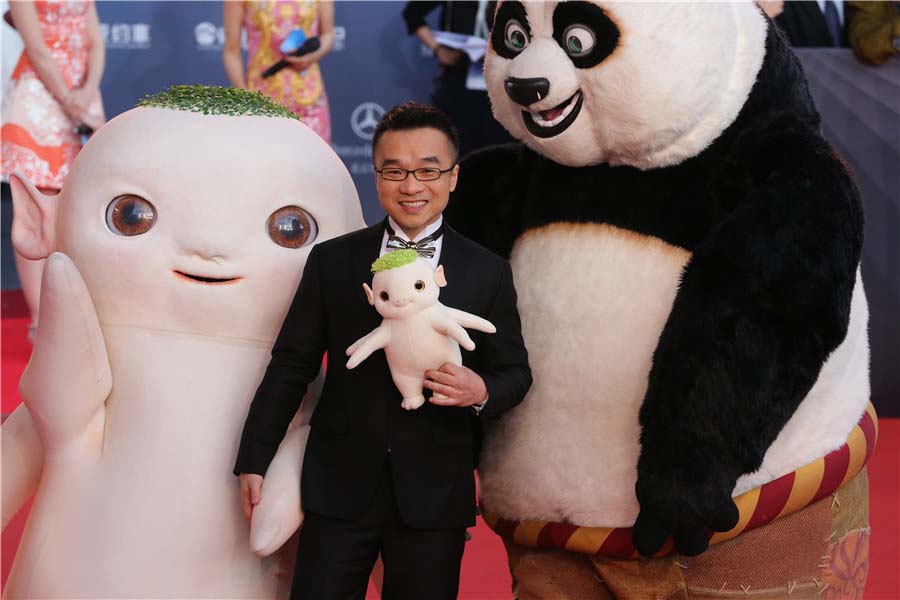 Estrelas comparecem ao 6o Festival Internacional de Cinema de Beijing