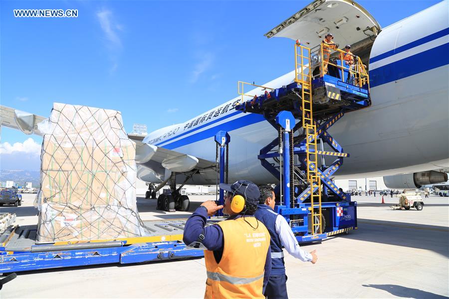 China envia ajuda humanitária ao Equador