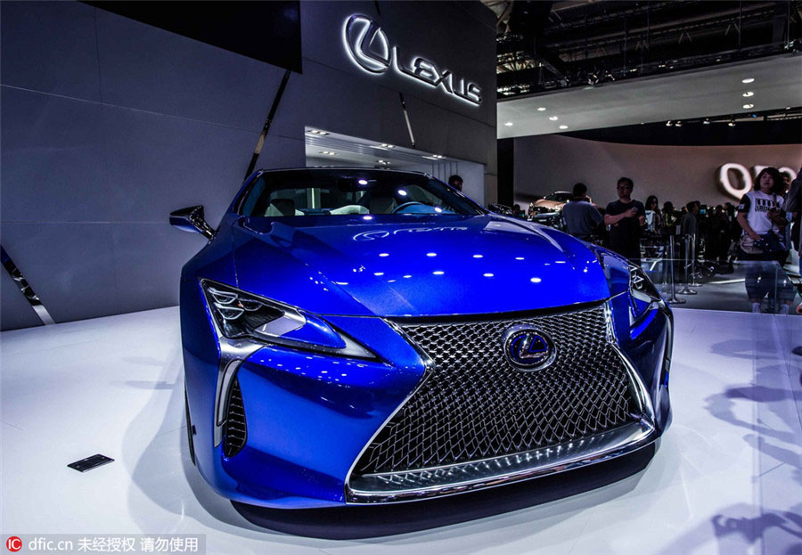 Top 10 dos carros luxuosos no show de automóveis de Beijing