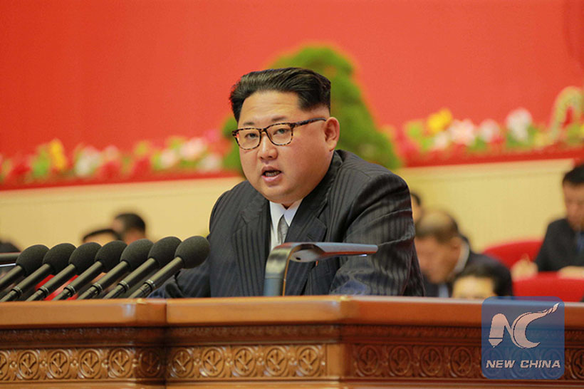 Xi congratula Kim Jong-un por elei??o como presidente do Partido dos Trabalhadores da Coreia
