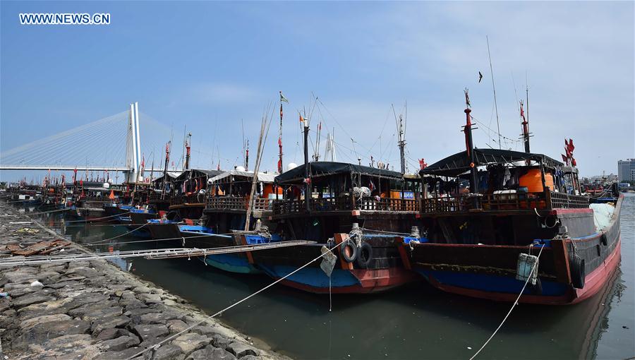 Inicia a proibi??o anual de pescas no Mar do Sul da China