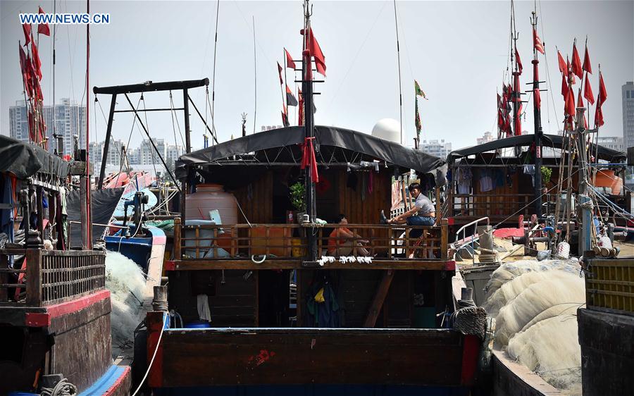 Inicia a proibi??o anual de pescas no Mar do Sul da China