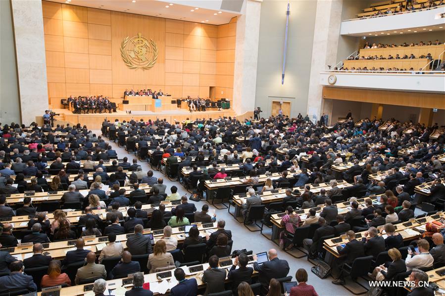 Inaugurada 69a Assembleia Mundial de Saúde