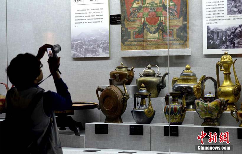 Relíquias culturais da “Antiga Rota do Chá e do Cavalo” s?o exibidas em Lhasa