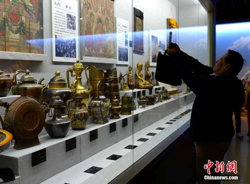 Relíquias culturais da “Antiga Rota do Chá e do Cavalo” s?o exibidas em Lhasa