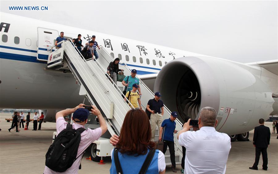 Avi?o Boeing 787-9 da Air China faz 1o voo