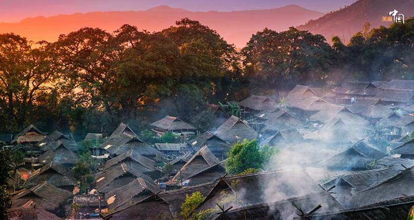 última tribo primitiva da China