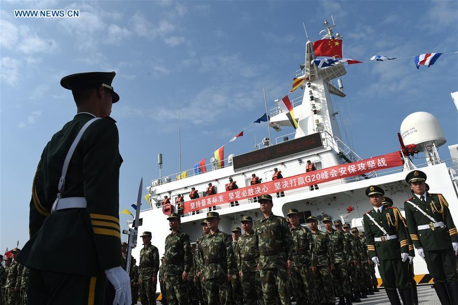 Miss?o de seguran?a marítima para Cúpula do G20 é lan?ada em Zhejiang