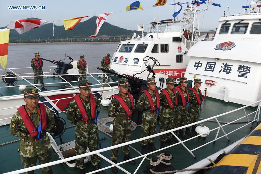 Miss?o de seguran?a marítima para Cúpula do G20 é lan?ada em Zhejiang