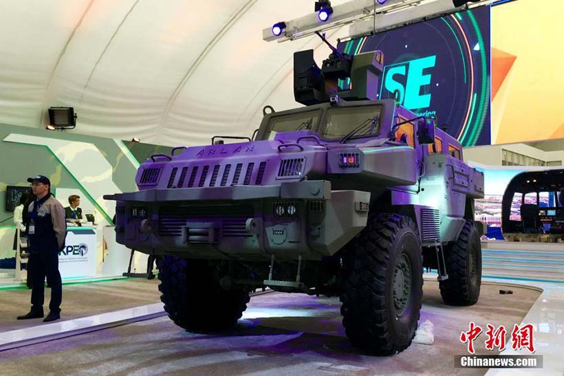 Feira internacional de armas e equipamentos militares “KADEX-2016” é inaugurada em Astana
