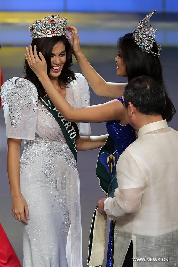Noite de coroa??o da Miss Filipinas Earth 2016