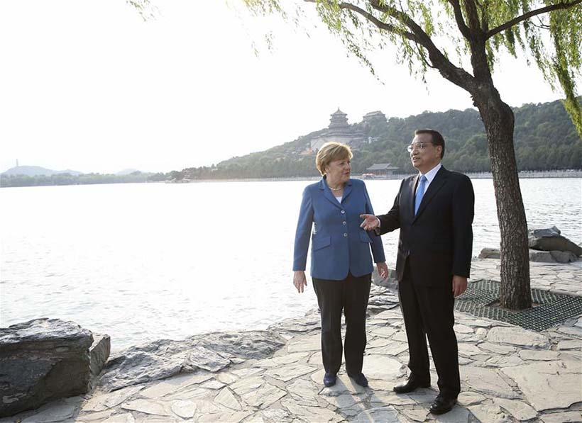 Li Keqiang confiante relativamente às rela??es sino-germanicas