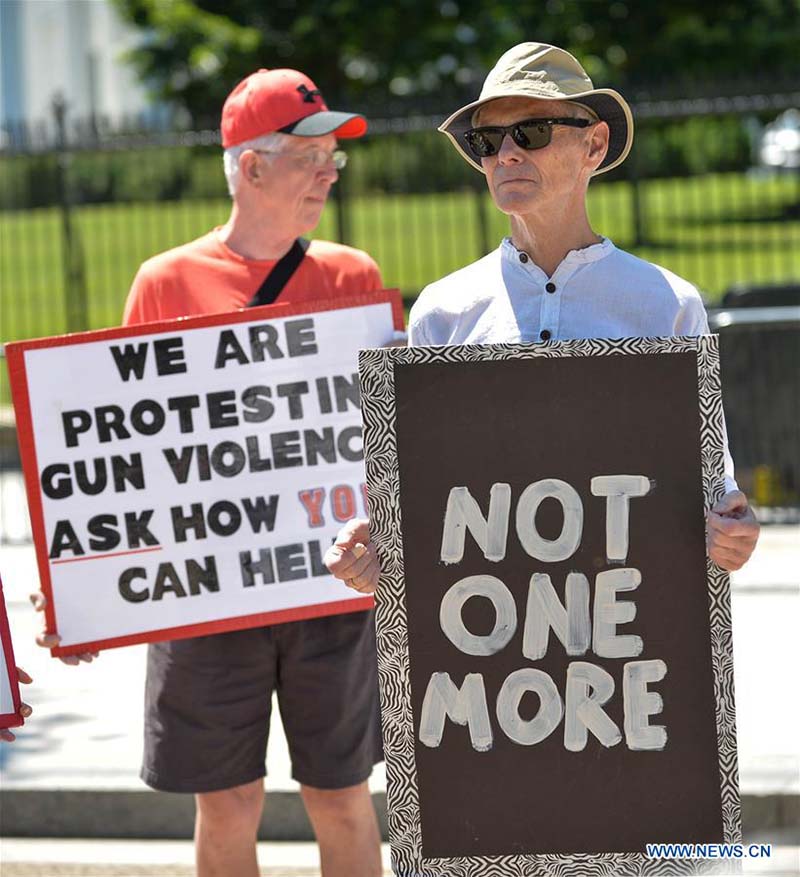 Americanos pedem por legisla??o de controle de armas em Washington