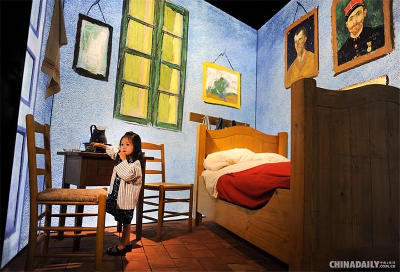 Beijing realiza exibi??o multimídia das obras de Van Gogh