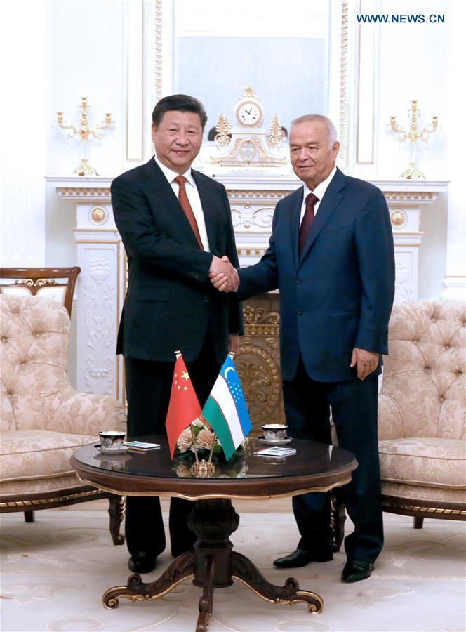 China e Uzbequist?o se concentrar?o no desenvolvimento de Cintur?o e Rota