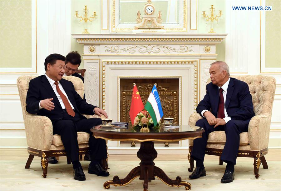 China e Uzbequist?o se concentrar?o no desenvolvimento de Cintur?o e Rota