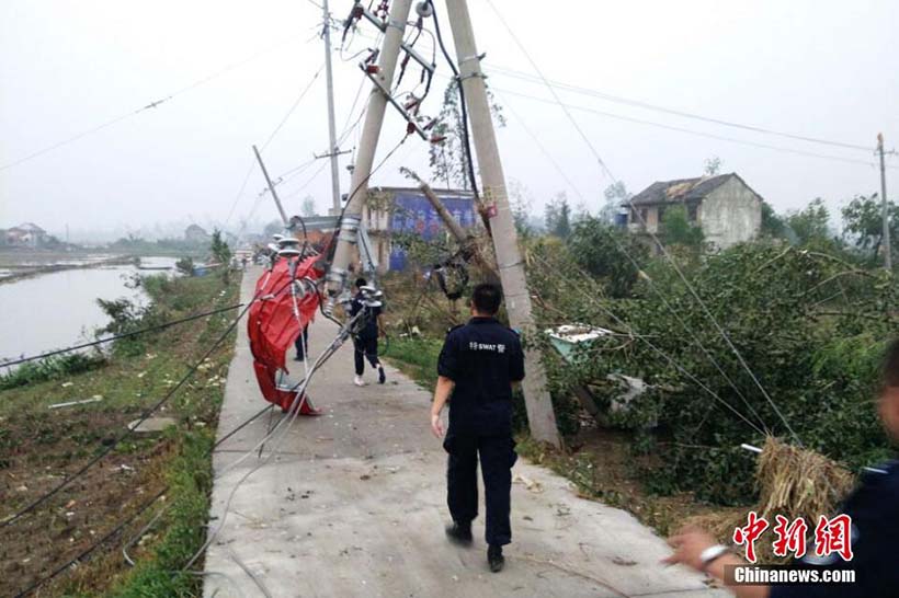Clima extremo deixa 98 mortos e 800 feridos no leste da China