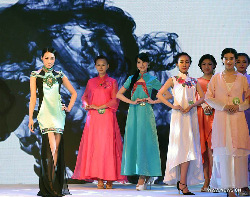 10a Competi??o “Miss China” é realizada no sudoeste da China