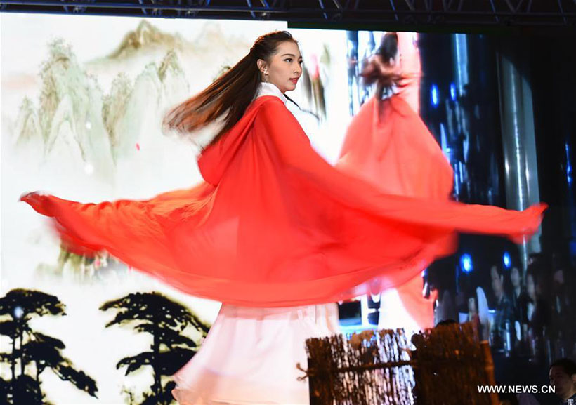 10a Competi??o “Miss China” é realizada no sudoeste da China