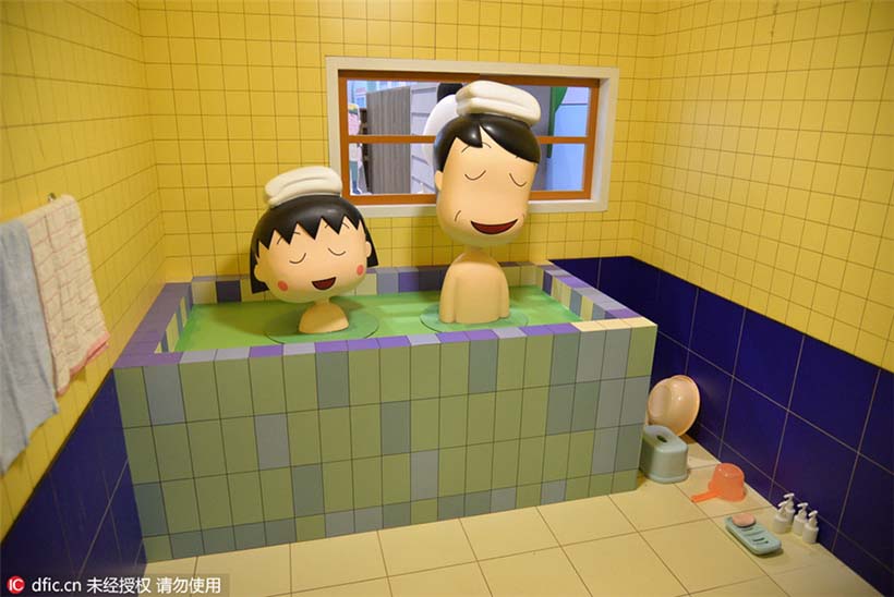 Exposi??o do 25o aniversário da “Chibi Maruko-chan” realizada em Macau