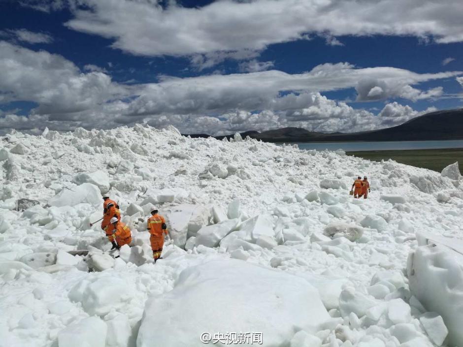 Avalanche de 600 milh?es de metros cúbicos de gelo ocorre no Tibete
