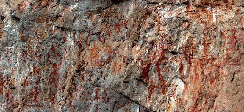 Pinturas rupestres em Guangxi s?o incluídas na Lista de Patrim?nio Mundial da UNESCO