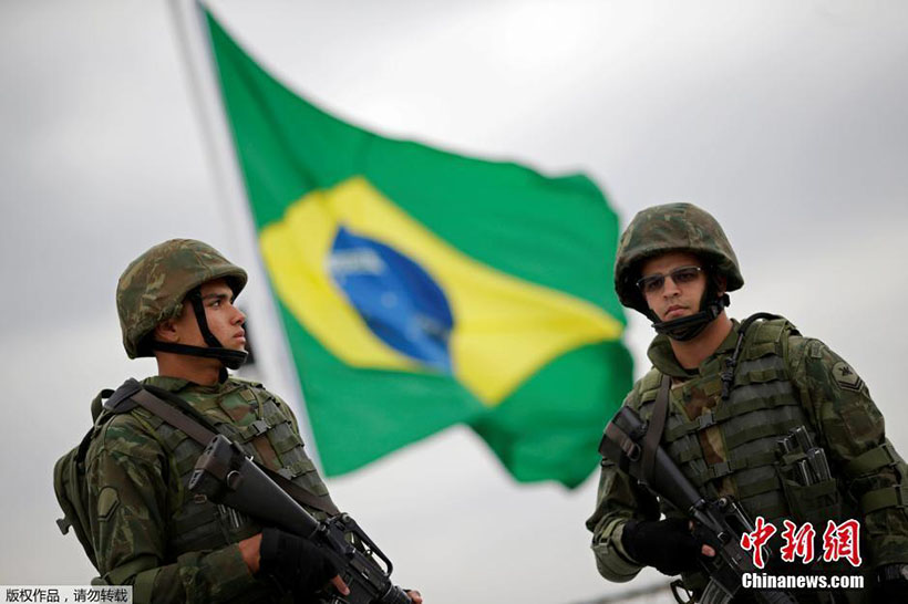 Brasil realiza exercícios de seguran?a para os Jogos Olímpicos