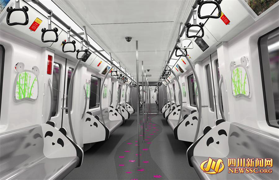 Cidade chinesa inaugurará linha de metr? para base de pandas