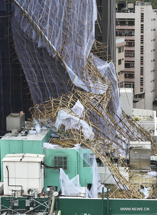 Tuf?o Nida continua a afetar sul da China