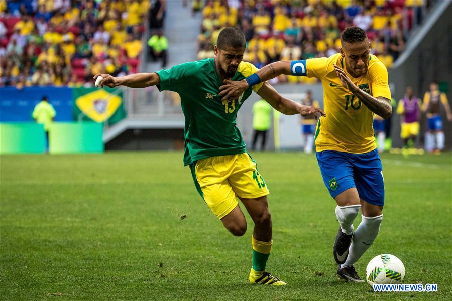 Grupo A das Olimpíadas: Brasil empata com áfrica do Sul em 0 a 0 