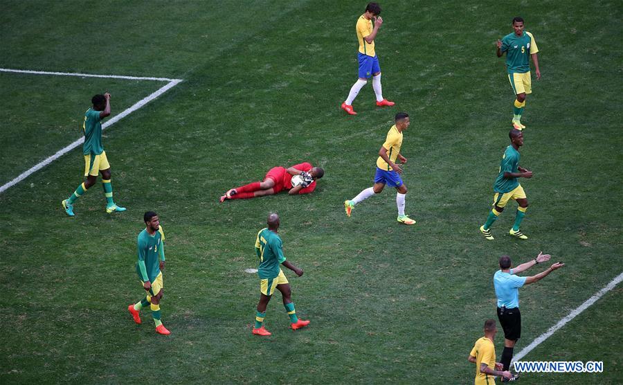 Grupo A das Olimpíadas: Brasil empata com áfrica do Sul em 0 a 0 