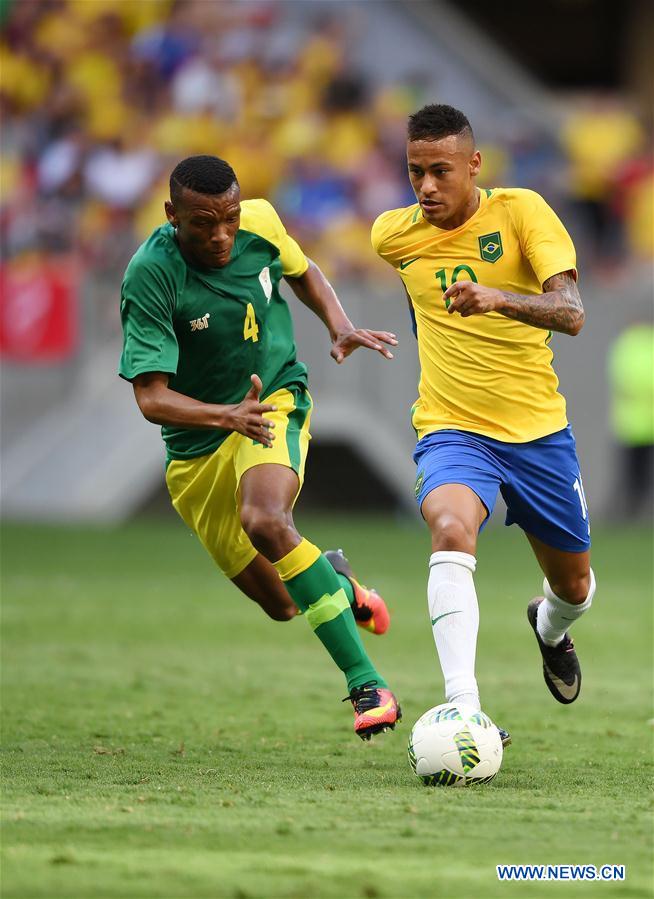 Grupo A das Olimpíadas: Brasil empata com áfrica do Sul em 0 a 0 