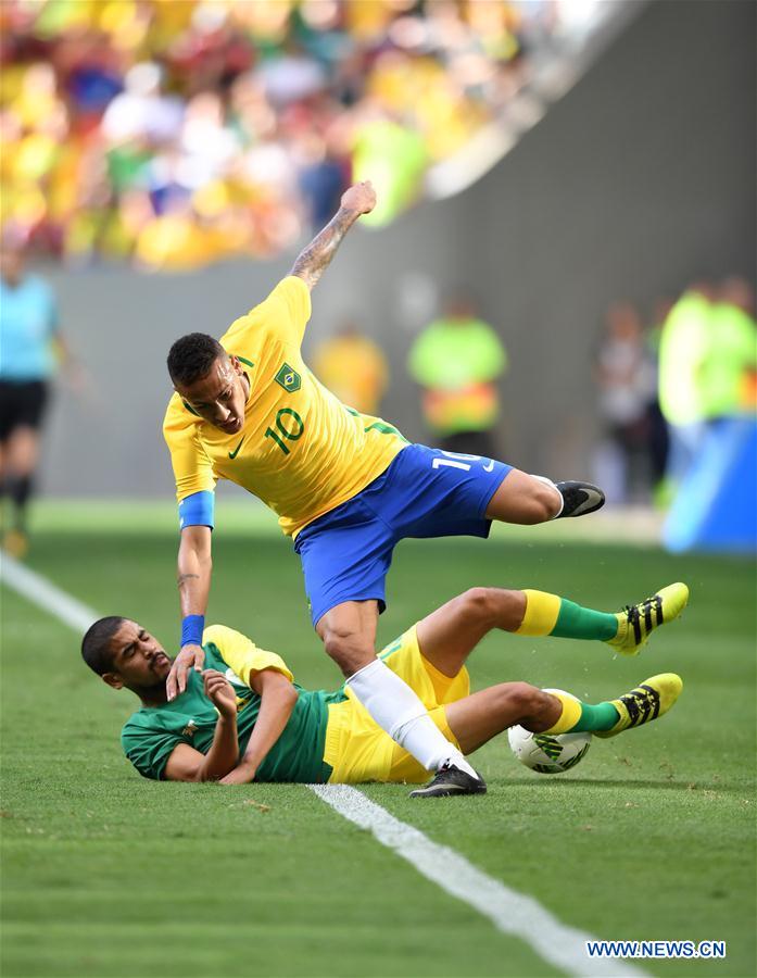 Grupo A das Olimpíadas: Brasil empata com áfrica do Sul em 0 a 0 