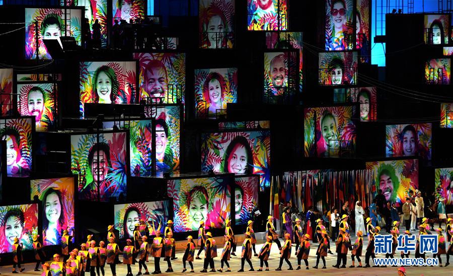 Cerim?nia de abertura dos Jogos Olímpicos do Rio 2016