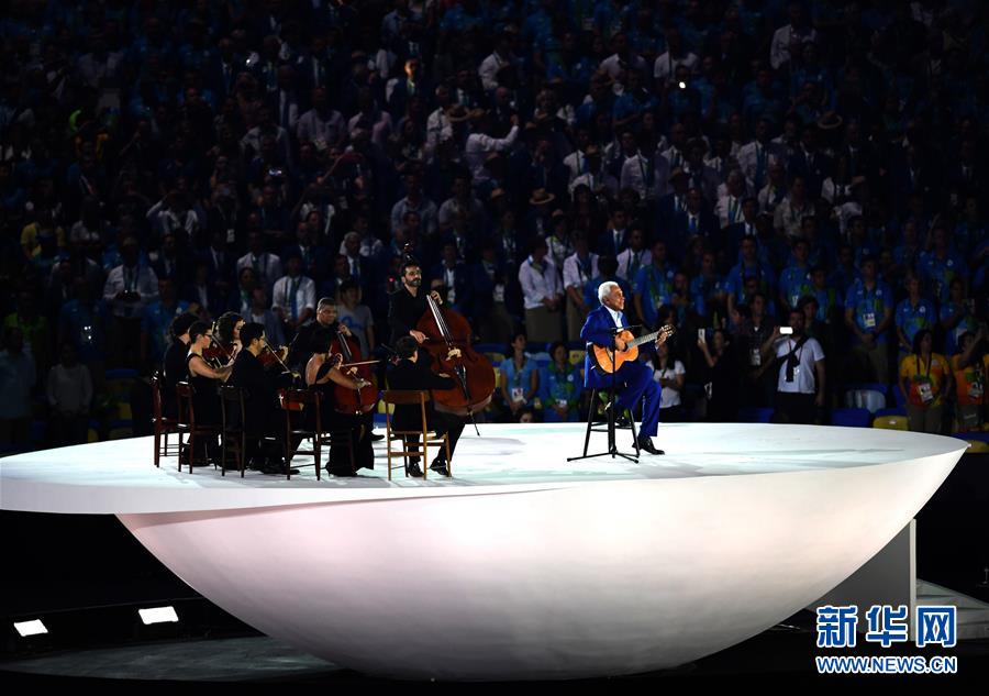 Cerim?nia de abertura dos Jogos Olímpicos do Rio 2016
