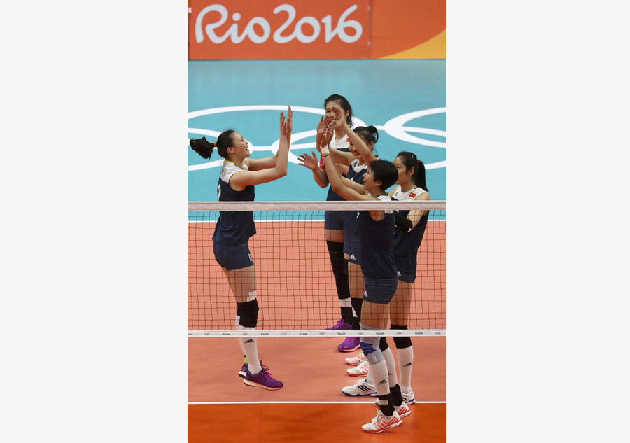 Olimpíadas: China bate Brasil nas quartas de final do voleibol feminino