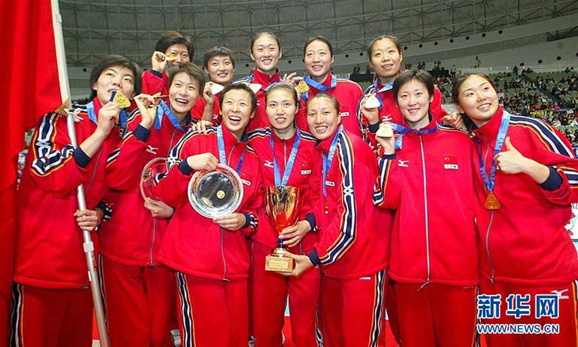 Sele??o feminina de v?lei da China: Momentos de ouro