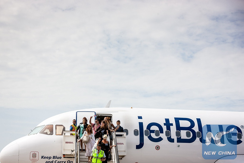 Cuba recebe primeiro voo comercial direto dos Estados Unidos em mais de 50 anos