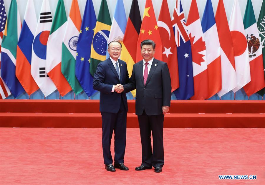 Presidente chinês profere discurso na cerim?nia inaugural da Cúpula do G20