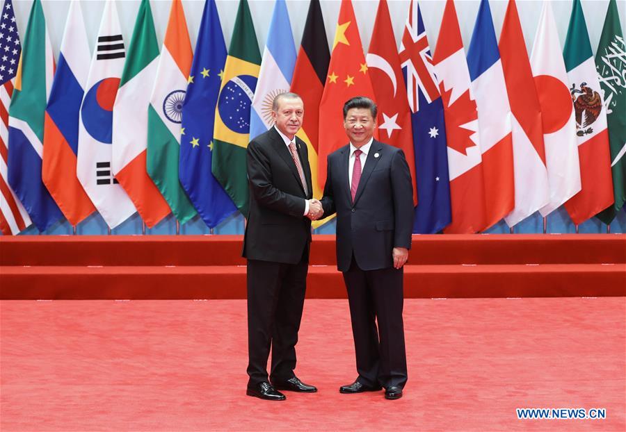 Presidente chinês profere discurso na cerim?nia inaugural da Cúpula do G20