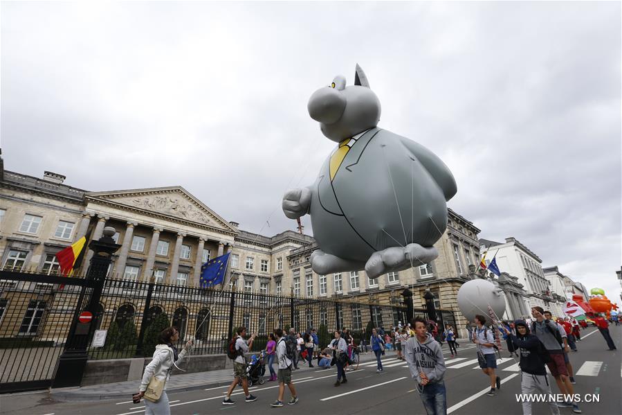 Bruxelas realiza parada do “Dia dos Bal?es”