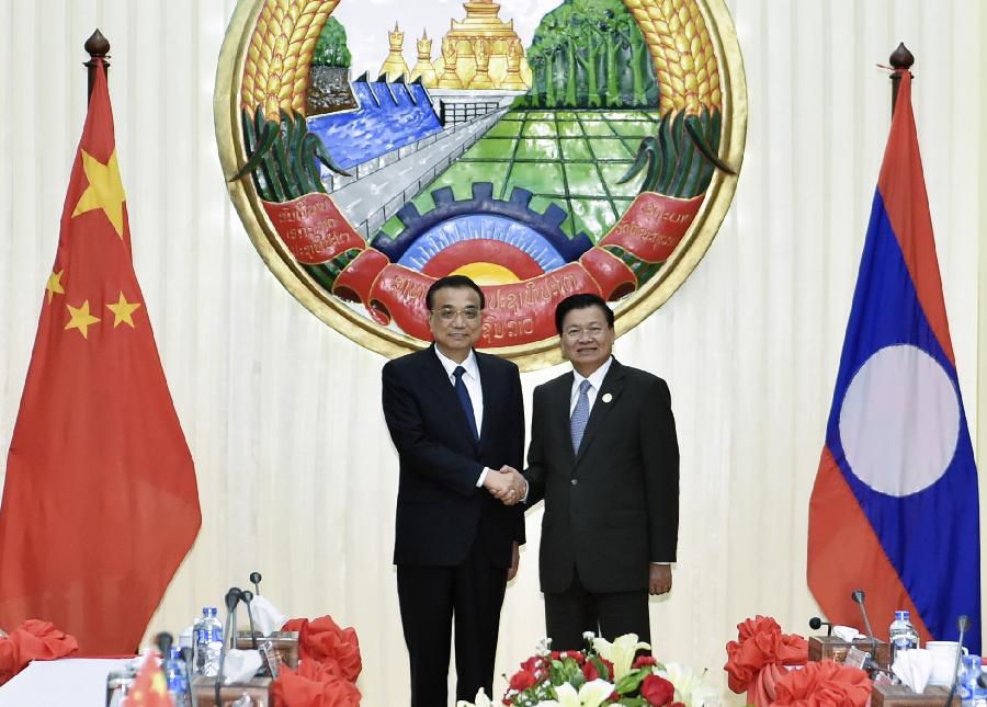 Premiê chinês pede promo??o da parceria estratégica abrangente com Laos