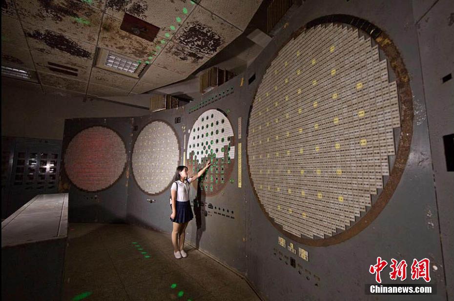 Local de produ??o subterraneo de armas nucleares recebe turistas após reforma em Chongqing